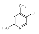 4,6-DIMETHYL-3-HYDROXYPYRIDINE结构式