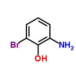 2-氨基-6-溴苯酚结构式