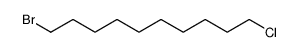 1-溴-10-氯癸烷结构式