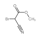 Acetic acid,2-bromo-2-cyano-, methyl ester结构式
