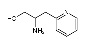 2-Pyridinepropanol,-bta--amino- Structure