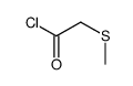 2-methylsulfanylacetyl chloride Structure