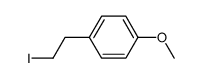 1-iodo-2-(4-methoxyphenyl)ethane Structure