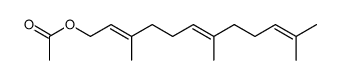(E,E)-farnesyl acetate Structure