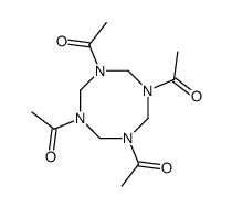 1,3,5,7-tetraacetyloctahydro-1,3,5,7-tetrazocine Structure