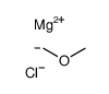 magnesium,methanidyloxymethane,chloride Structure