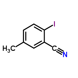 Benzonitrile, 2-iodo-5-methyl Structure