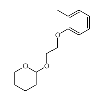 2-(2-(o-tolyloxy)ethoxy)tetrahydro-2H-pyran Structure