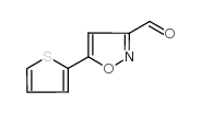 3-Formyl-5-(thien-2-yl)isoxazole Structure