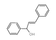 反式-1,3-二苯基-2-丙烯-1-醇结构式