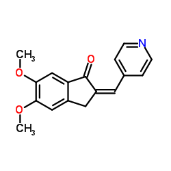 5,6-二甲氧基-2-(4-吡啶基)亚甲基-1-茚酮图片