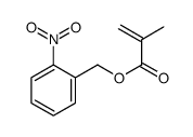 (2-nitrophenyl)methyl 2-methylprop-2-enoate Structure