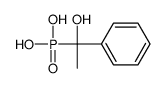 (1-hydroxy-1-phenylethyl)phosphonic acid Structure