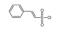 trans-β-Styrenesulfonyl chloride structure