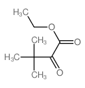 ethyl 3,3-dimethyl-2-oxo-butanoate结构式