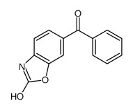 6-苯甲酰基-2(3h)-苯噁唑酮结构式
