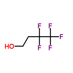 3,3,4,4,4-五氟-1-丁醇结构式