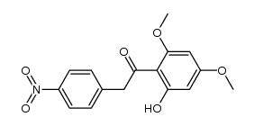 2-hydroxy-4,6-dimethoxy-4'-nitro-deoxybenzoin Structure