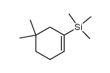 5,5-dimethyl-1-trimethylsilylcyclohexene Structure