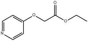 2-(吡啶-4-基氧基)乙酸甲酯结构式