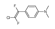 [4-((Z)-2-Chloro-1,2-difluoro-vinyl)-phenyl]-dimethyl-amine Structure