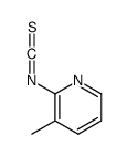2-isothiocyanato-3-methylpyridine Structure