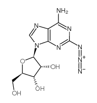 2-Azidoadenosine Structure