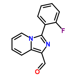 3-(2-Fluorophenyl)imidazo[1,5-a]pyridine-1-carbaldehyde Structure
