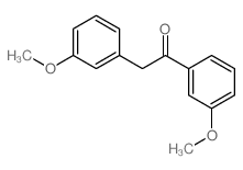 Ethanone,1,2-bis(3-methoxyphenyl)-结构式