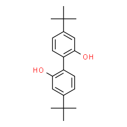 4,4'-Di-tert-butyl-o,o'-biphenol结构式