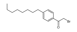 2-bromo-1-(4-octylphenyl)ethanone结构式