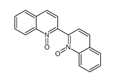 2-(1-oxidoquinolin-2-ylidene)quinolin-1-ium 1-oxide结构式