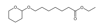 ethyl 7-tetrahydropyranyloxyheptanoate Structure