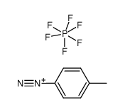 4-methylbenzenediazonium hexafluorophosphate结构式