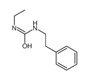 1-ethyl-3-(2-phenylethyl)urea Structure