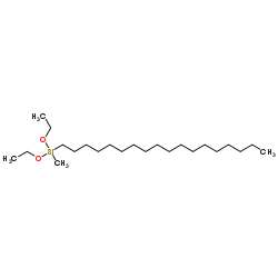 甲基十八烷基二乙氧基硅烷结构式