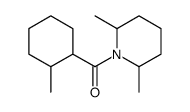 (2,6-dimethylpiperidin-1-yl)-(2-methylcyclohexyl)methanone Structure