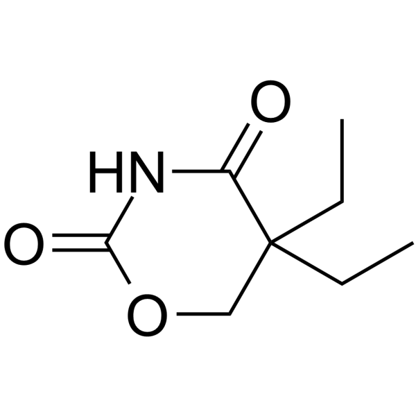 2H-1,3-Oxazine-2,4(3H)-dione,5,5-diethyldihydro- Structure