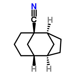 Tricyclo[4.3.1.12,5]undecane-1-carbonitrile, (1-alpha-,2-alpha-,5-alpha-,6-ba-)- (9CI)结构式