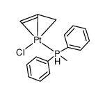 platinum(II)(Cl)(η3-allyl)(diphenylmethylphosphine) Structure