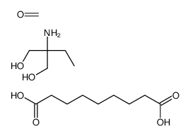 2-amino-2-ethylpropane-1,3-diol,formaldehyde,nonanedioic acid Structure
