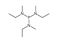 tris(methylethylamino)phosphine Structure