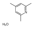 2,4,6-trimethylpyridine,hydrate Structure