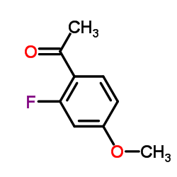 2-氟-4-甲氧基苯乙酮结构式