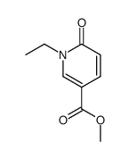 1-ethyl-5-(carbomethoxy)-2(1H)-pyridinone Structure