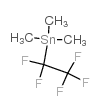 trimethyl(1,1,2,2,2-pentafluoroethyl)stannane Structure