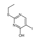 2-ethylsulfanyl-5-iodo-1H-pyrimidin-6-one Structure