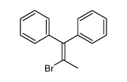 (2-bromo-1-phenylprop-1-enyl)benzene Structure