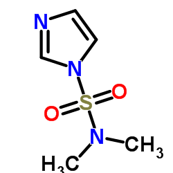 N,N-二甲基咪唑-1-磺酰胺结构式