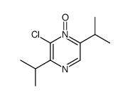 2-chloro-3,6-diisopropylpyrazine 1-oxide Structure